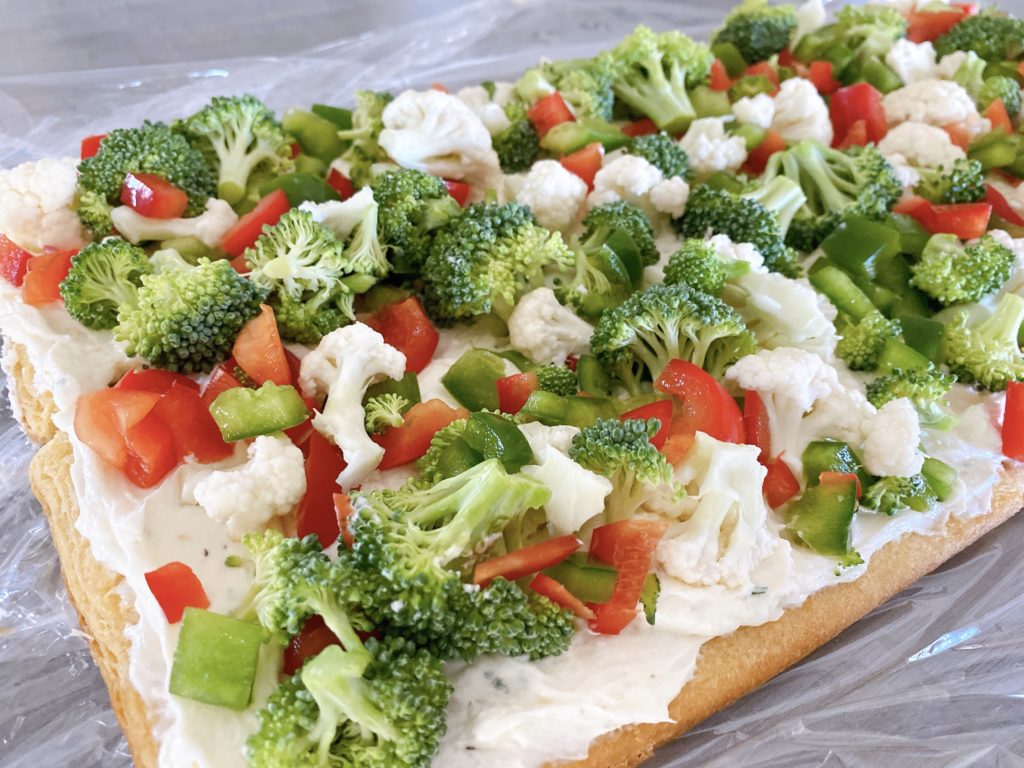 cold veggie pizza