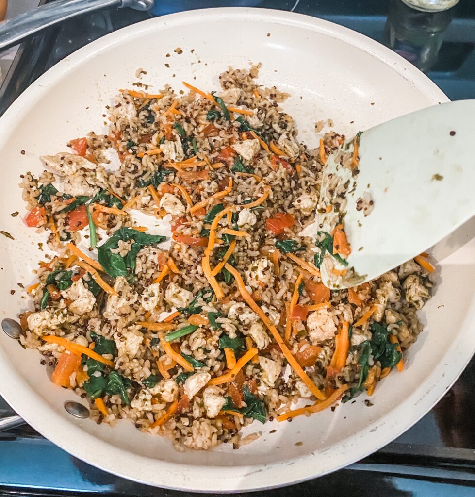 Savory Pesto Chicken Quinoa Bowl (The First Watch® Make At Home Version) Reach Wellth