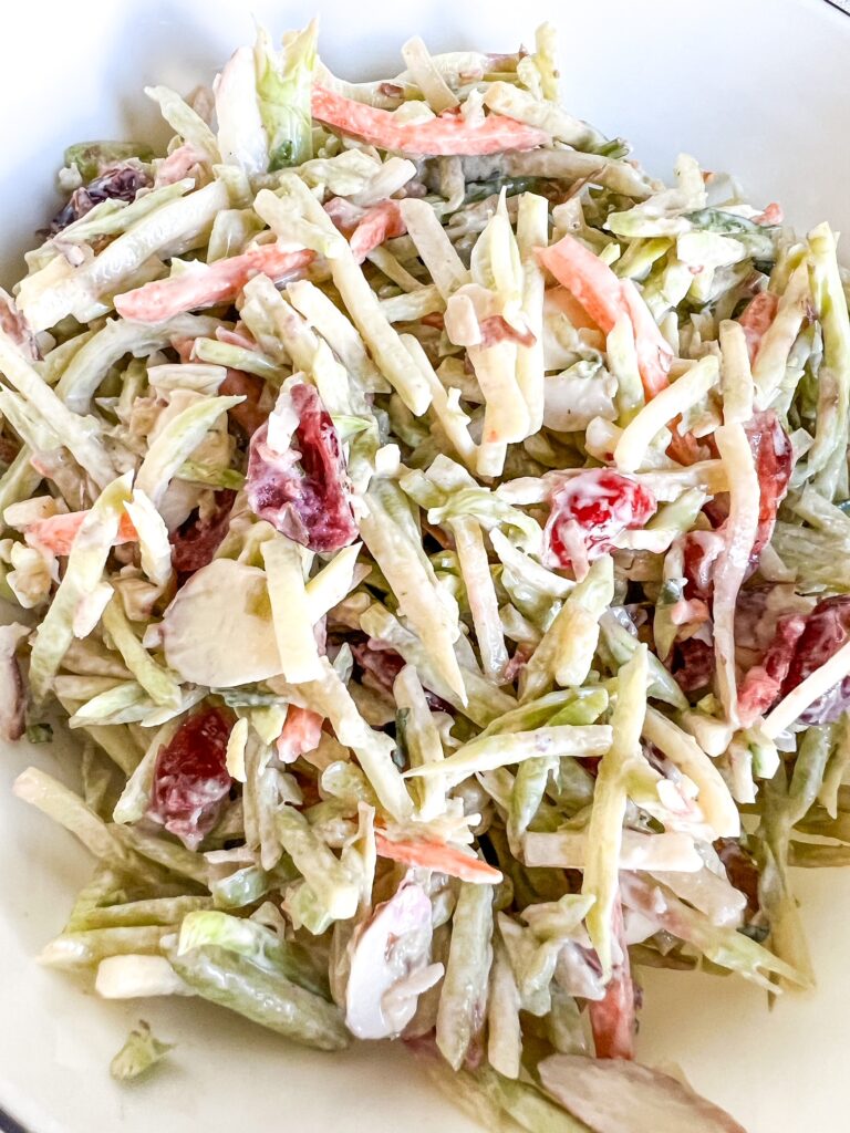 5-Minute Broccoli Slaw (A Healthier Coleslaw Swap)