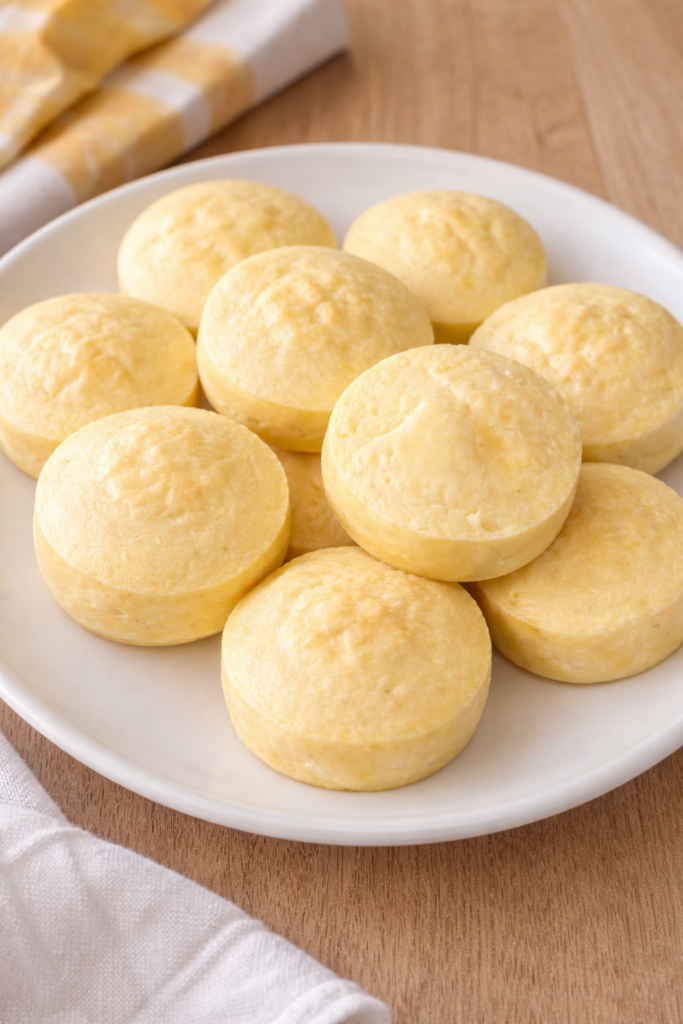 starbucks copycat egg bites on a plate