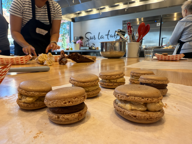 Sur La Table Columbus Class Experience: Making Chocolate Macarons