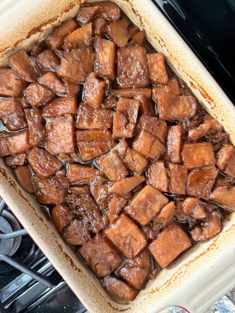 3-Ingredient Baked Candied Yams (with Canned Sweet Potatoes)