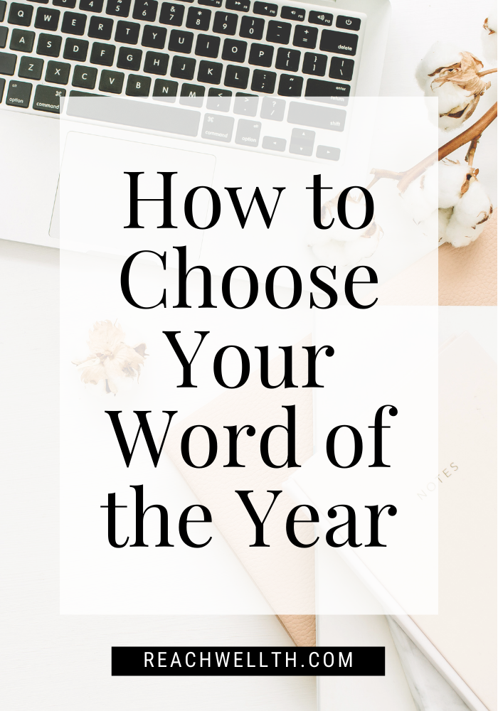 how to choose your word of the year