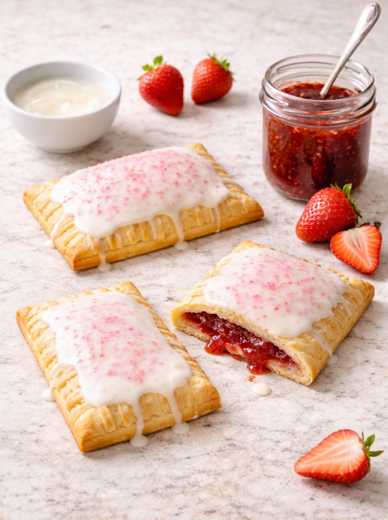Easy Homemade Strawberry Pop Tarts