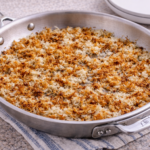 homemade hash browns made with fresh potatoes in a skillet