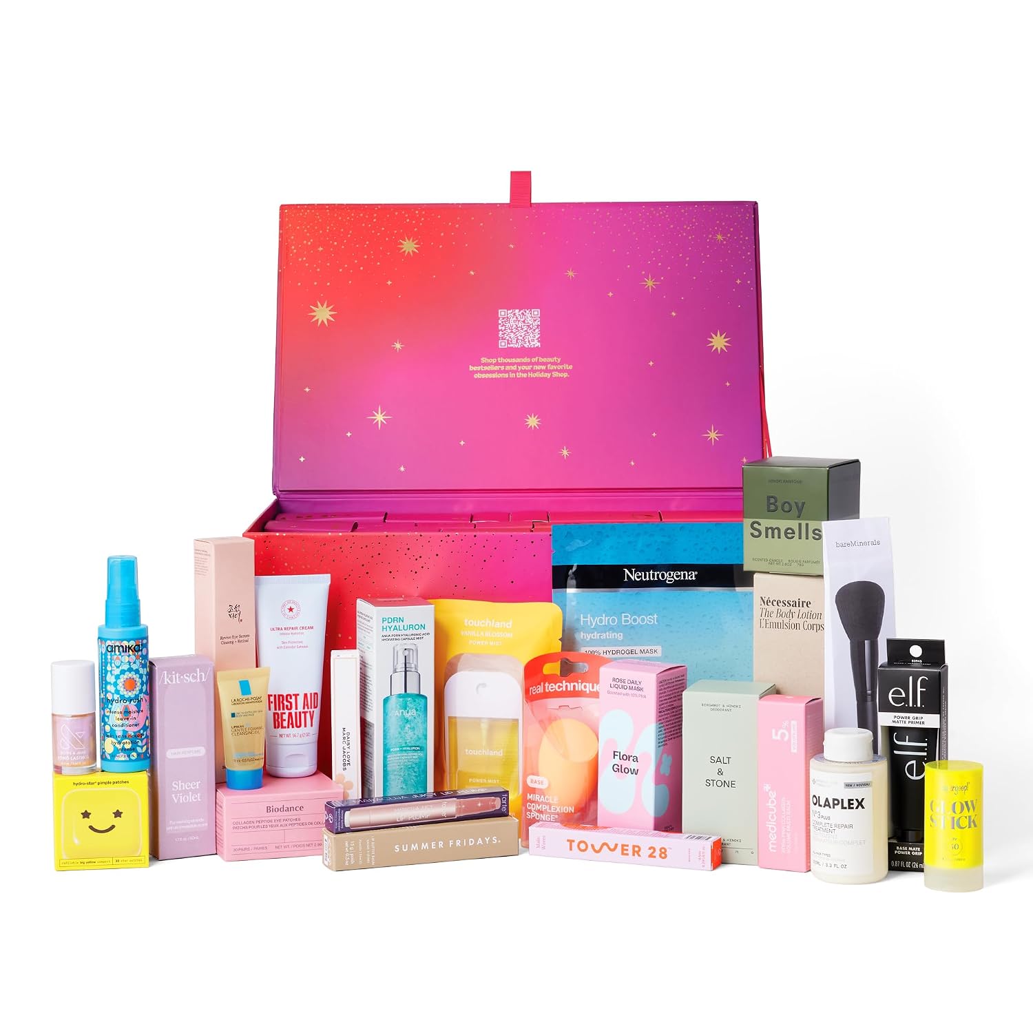 Amazon Beauty Advent Calendar | Exclusive 25 Days of Beauty 2026 | 19 Full-Size and 6 Mini-Size Favorites
